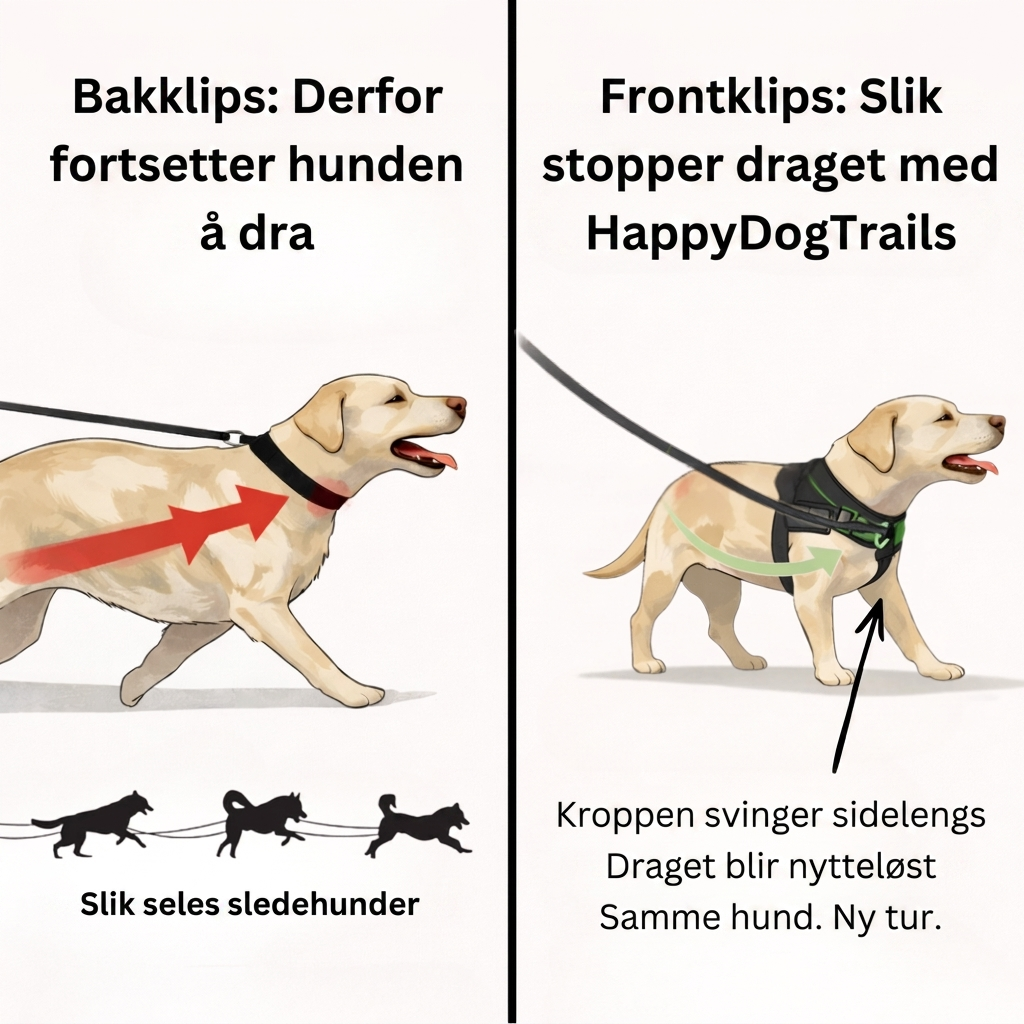Ingen Rykk Hundesele