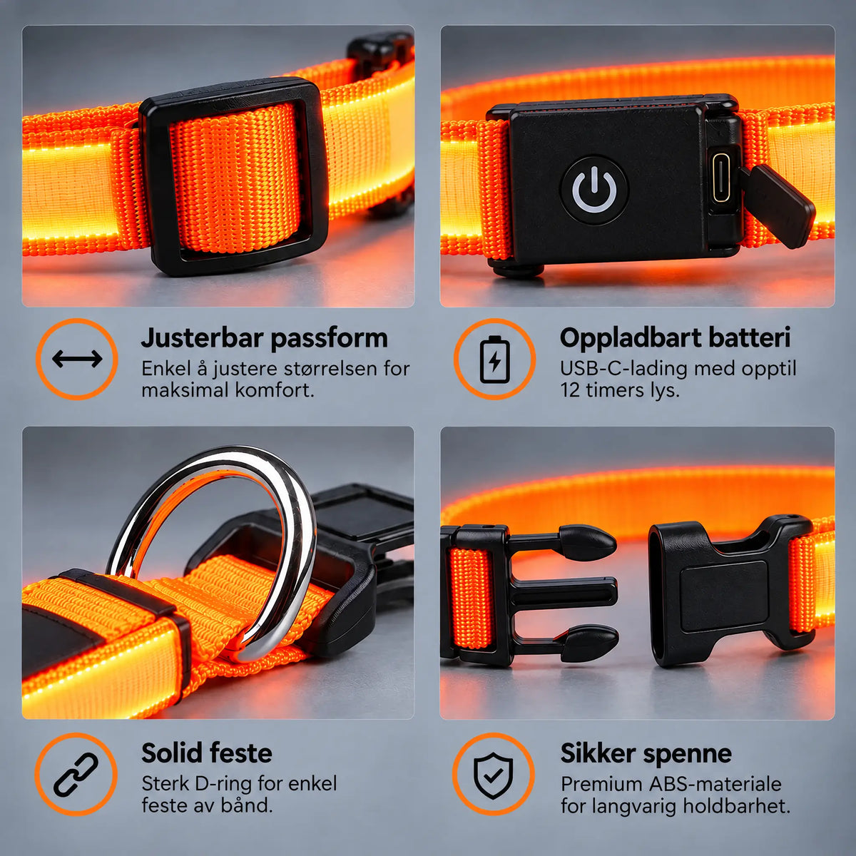 LED Halsbånd